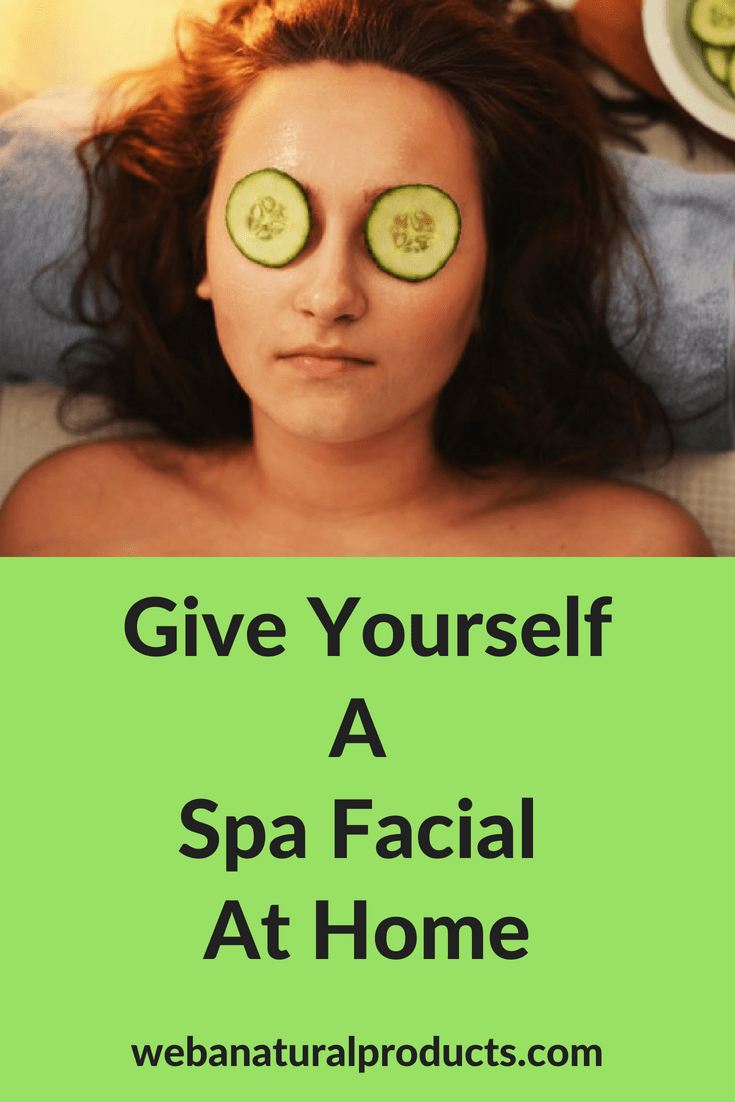 give yourself a facial at home